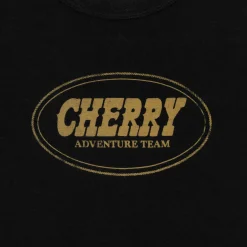 Cherry Adventure Team Baby Tee (Black) Online