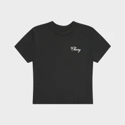 Cherry American Classic Baby Tee (Black) Store