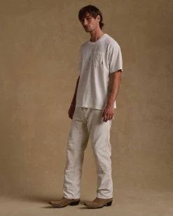 Cherry American Classic Pocket Tee (White) New