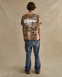 Cherry American Outdoorsman Boxy Tee (Camo) Discount