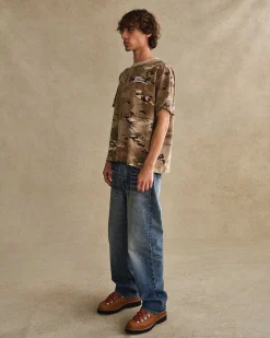 Cherry American Outdoorsman Boxy Tee (Camo) Discount