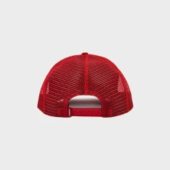 Cherry America'S Favorite Mesh Trucker (Red) Fashion