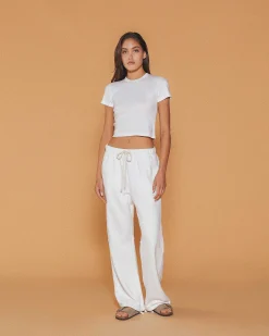 Cherry Basic Baby Tee (White) Clearance