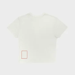 Cherry Basic Baby Tee (White) Clearance