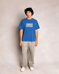 Cherry Basic Logo Parachute Sweatpants (Smoke) Shop