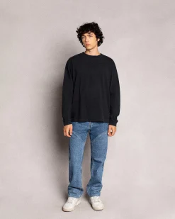 Cherry Basic L/S T-Shirt (Vintage Black) Discount
