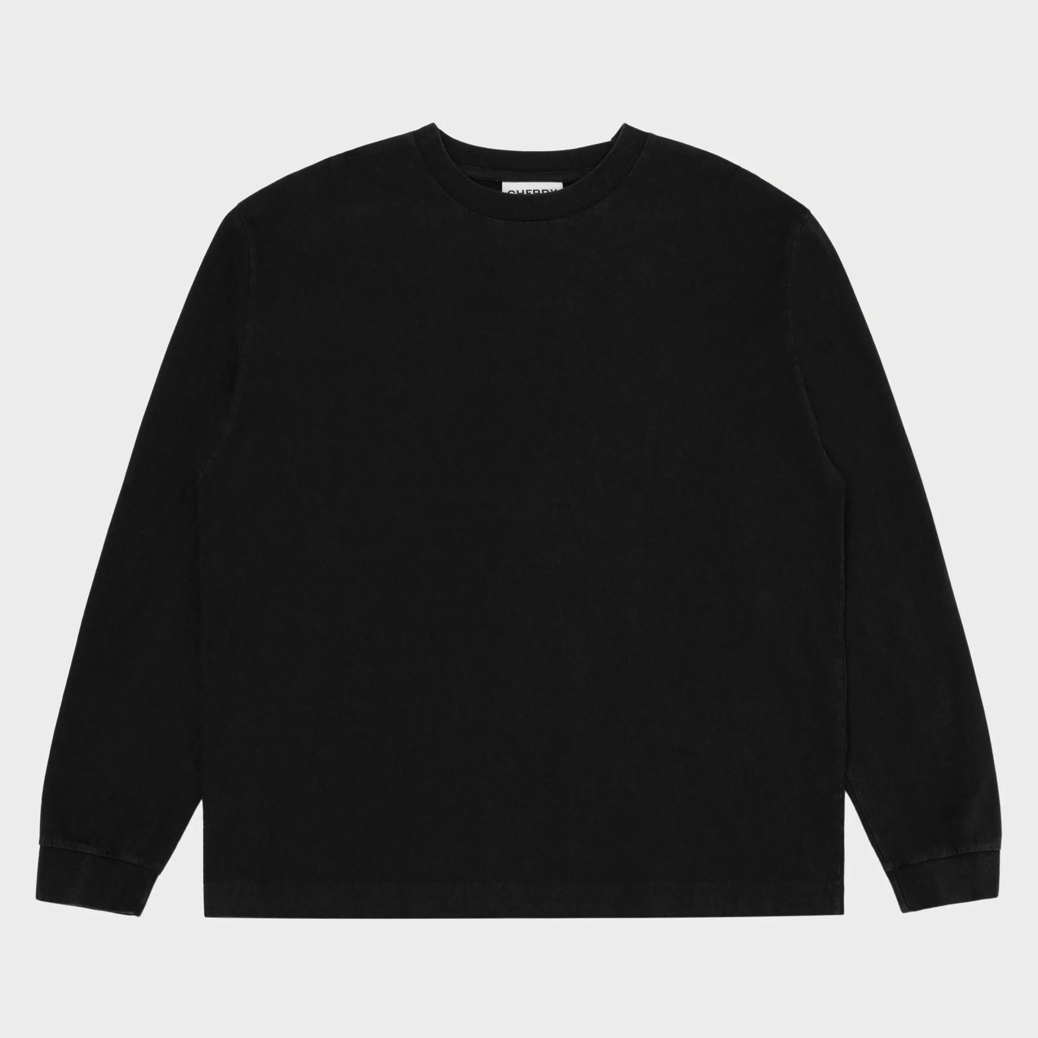 Cherry Basic L/S T-Shirt (Vintage Black) Discount