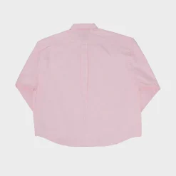 Cherry Big Oxford Shirt (Pink) New