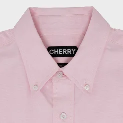 Cherry Big Oxford Shirt (Pink) New