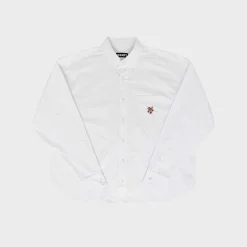Cherry Big Oxford Shirt (White) Sale