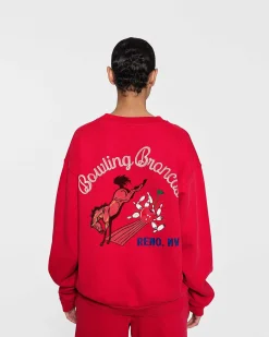 Cherry Bowling Broncos Crewneck (Cardinal) Store