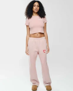 Cherry Built To Love Thermal Baby Tee (Rose) Hot