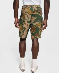 Cherry Camo Cargo Shorts (Camo) New