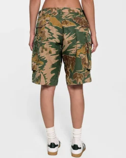 Cherry Camo Cargo Shorts (Camo) New