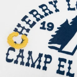Cherry Camp Ringer Baby Tee (White/Red) Best