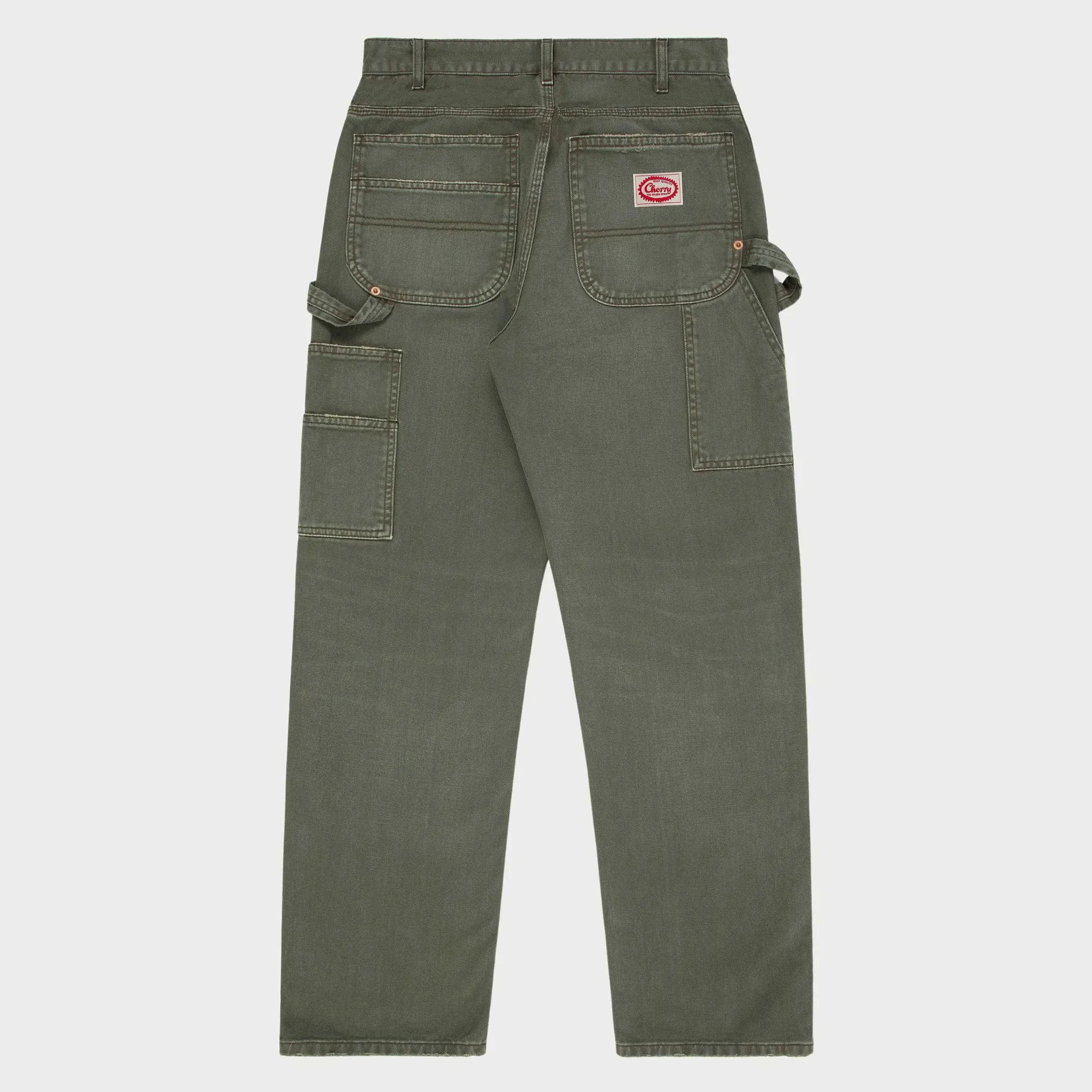 Cherry Canvas Double Knee (Vintage Olive) Sale
