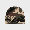 Cherry Cashmere Skull Cap Beanie (Camo) Cheap