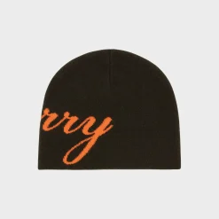 Cherry Cashmere Skull Cap Beanie (Brown) Sale