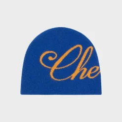 Cherry Cashmere Skull Cap Beanie (Blue) Flash Sale