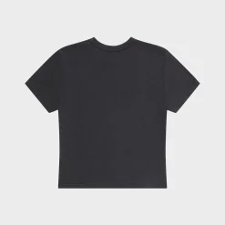Cherry Chain Stitch Baby Tee (Ash) Flash Sale