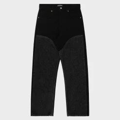 Cherry Chap Denim Pant (Black) Best