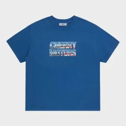 Cherry Motors Boxy Tee (Royal) Sale