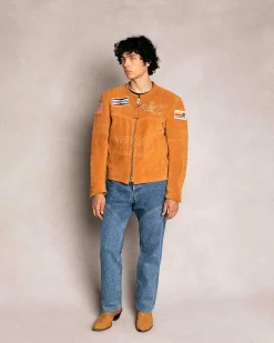 Cherry X Vanson Star Jacket (Suede) Flash Sale