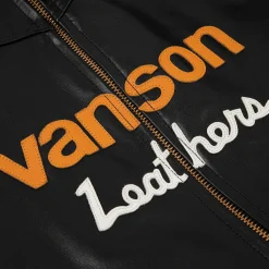 Cherry X Vanson Star Jacket (Black) Cheap