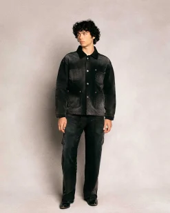 Cherry Chore Jacket (Black) Sale