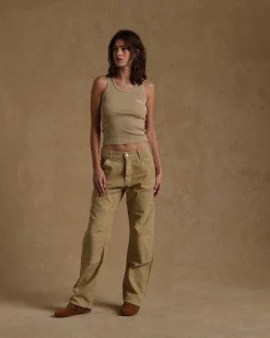 Cherry Classic Canvas Double Knee (Tan) Outlet