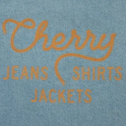 Cherry Denim Overshirt (Indigo) Online