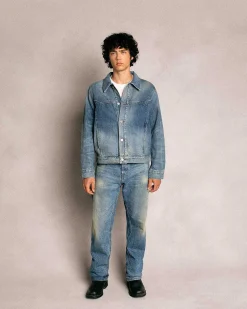 Cherry Denim Western Jacket (Indigo) Best Sale