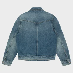 Cherry Denim Western Jacket (Indigo) Best Sale