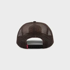 Cherry Desert Horse Full Mesh Trucker Hat (Brown) Shop