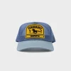 Cherry Desert Horse Full Mesh Trucker Hat (Blue) Online