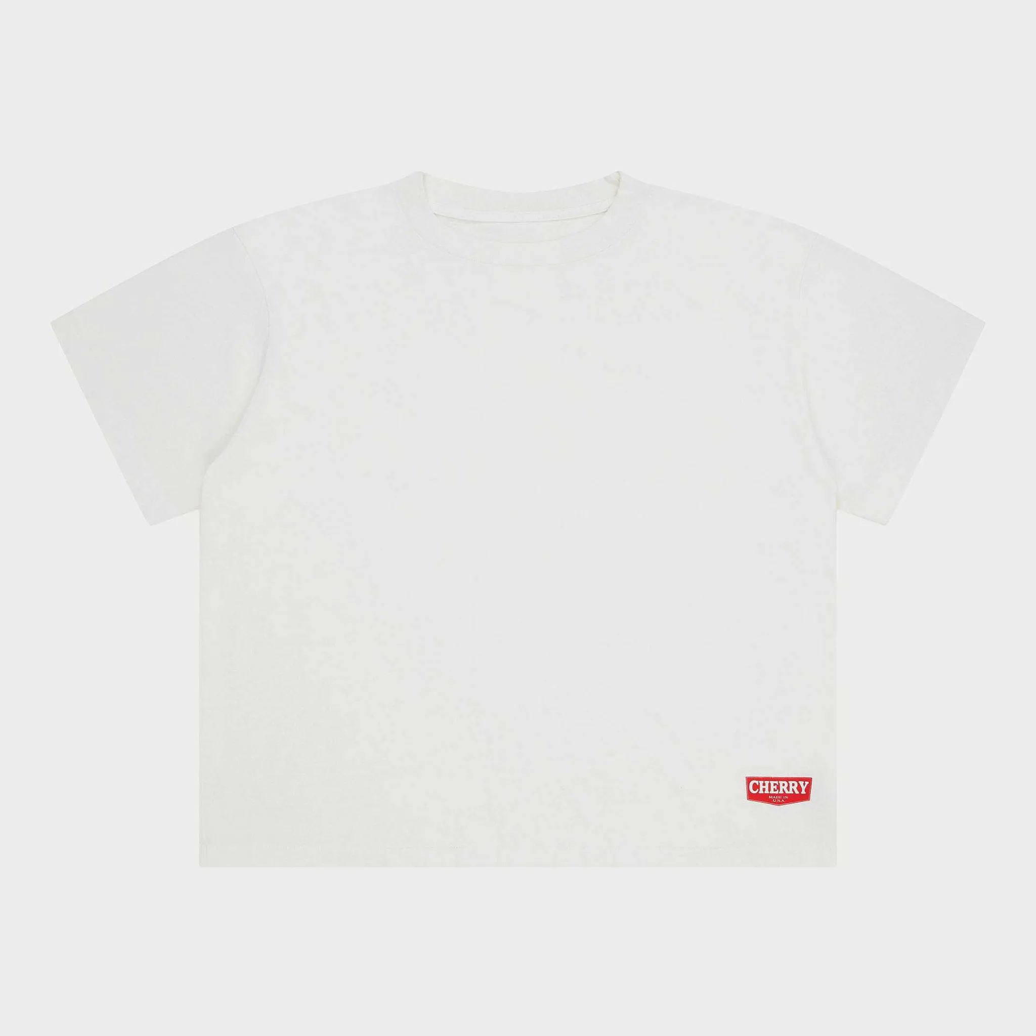 Cherry Escape Boxy Tee (Vintage White) Discount