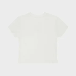 Cherry Flying Baby Tee (Vintage White) Cheap