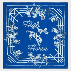 Cherry High Horse Bandana (Blue) Shop