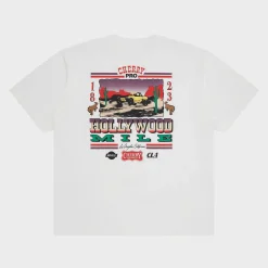 Cherry Hollywood Mile Pocket Tee (Vintage White) Shop
