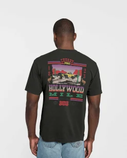 Cherry Hollywood Mile Pocket Tee (Ash) Flash Sale