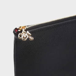 Cherry Leather Pouch (Black) Outlet