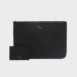 Cherry Leather Pouch (Black) Outlet