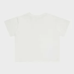 Cherry Lovers Boxy Baby Tee (White) Flash Sale