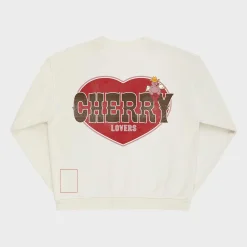 Cherry Lovers Crewneck (Cream) Store