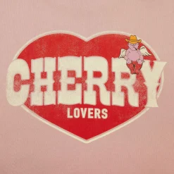 Cherry Lovers Crewneck (Rose) New