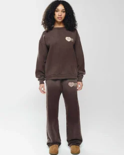 Cherry Lovers Parachute Sweatpant (Espresso) Hot