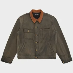 Cherry Mechanic Jacket (Vintage Black) Sale