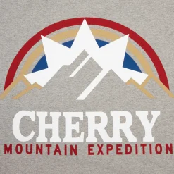 Cherry Mountain Expedition Boxy Pocket Tee (Heather Grey) Flash Sale