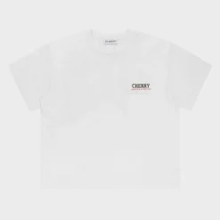 Cherry Mountain Expedition Boxy Pocket Tee (White) New
