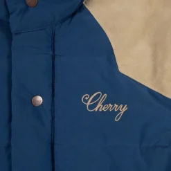Cherry Mountain Puffer Jacket (Royal Blue) Sale
